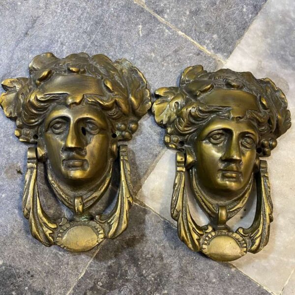 Antique Showpiece gold face