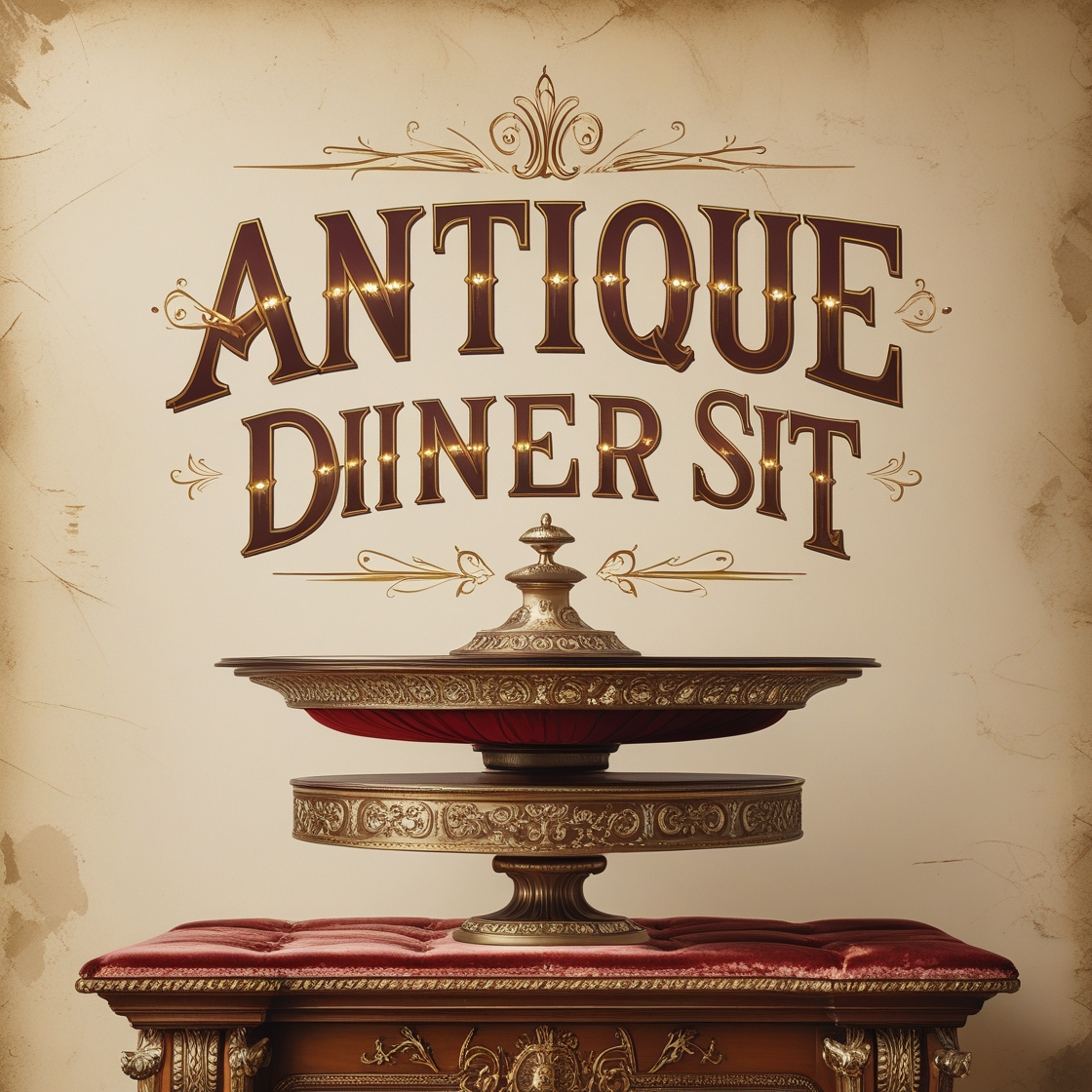 Antique Diner Sit